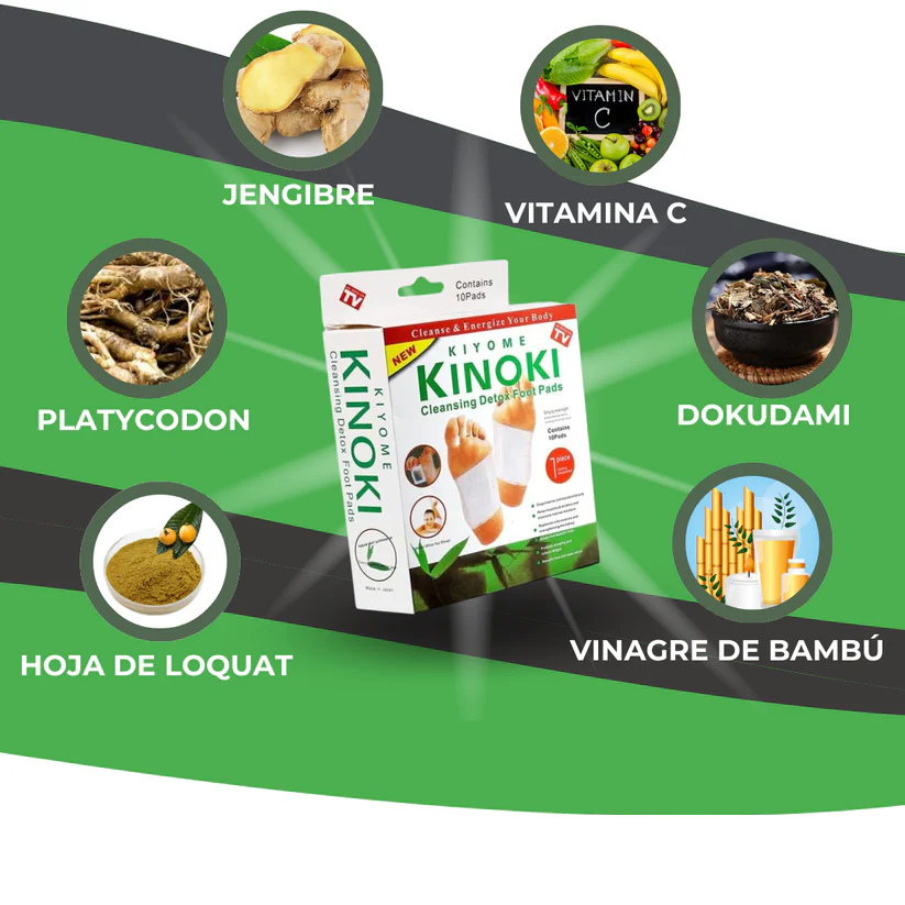 🌟 Parches KINOKI™: ¡Libera Toxinas y Despierta como Nuevo! OFERTA HOY ¡3 CAJAS! 🌟